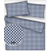 Tkanina bawełniana Mini Maroko niebieska 2cm