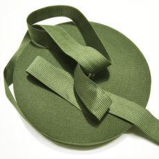 Lamówka poliestrowa khaki, 20mm Lamówka poliestrowa khaki, 20mm