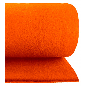 Filc techniczny 4 mm kolor Pomarańczowy, szerokość 150 cm