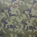 Vodotěsné látky CORDURA-96 military, moro