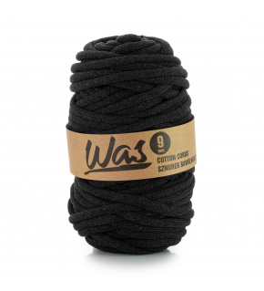 Sznurek bawełniany 9mm, 50m kolor Antracyt