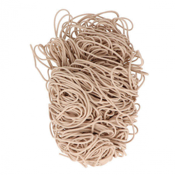 Okrągła guma Beżowa 3 mm, na metry