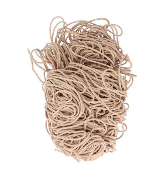 Okrągła guma Beżowa 3 mm, na metry