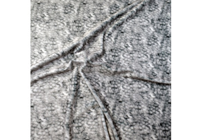 Tkanina minky mikro pluszowa kolor Szary