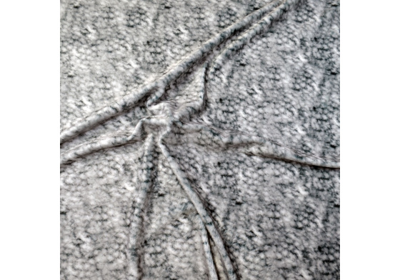 Tkanina minky mikro pluszowa kolor Szary