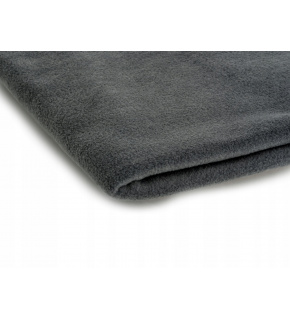 Tkanina Microfleece kolor Ciemnoszary Tkanina Microfleece kolor Ciemnoszary