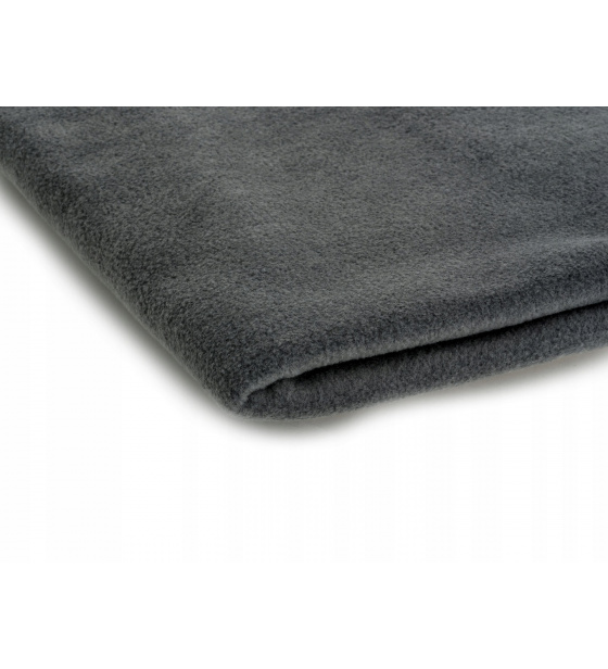 Tkanina Microfleece kolor Ciemnoszary