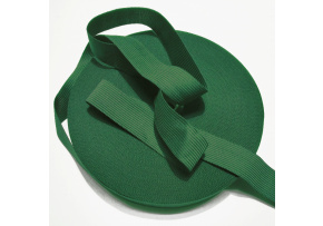 Lamówka poliestrowa 25mm kolor zielony