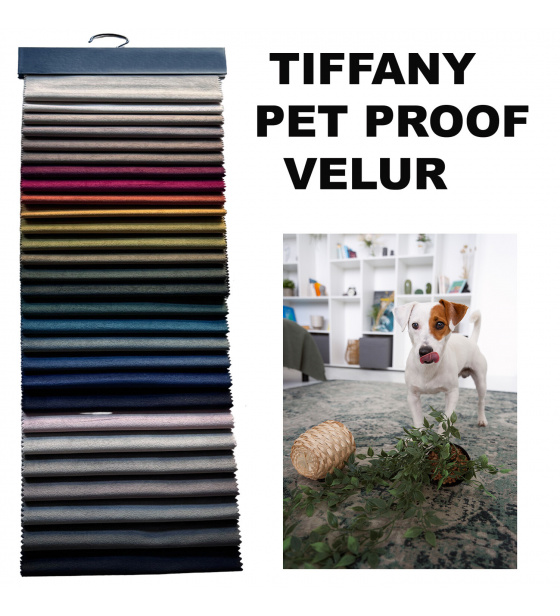 Wzornik tkanin welurowych Tiffany