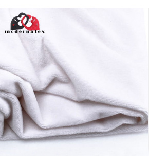 Minky jednokolorowe kolor Biały