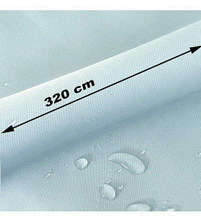 Wodoodporna tkanina Oxford Teflon, szerokość 320 cm, kolor jasnoniebieski