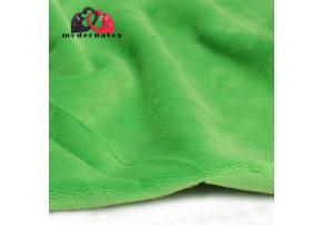 Minky jednokolorowe kolor Zielony