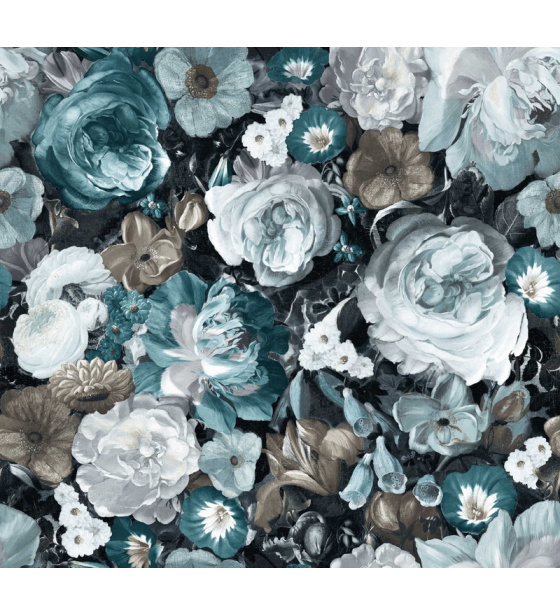 Velurové potahové látky s potiskem vzor 54912-1028