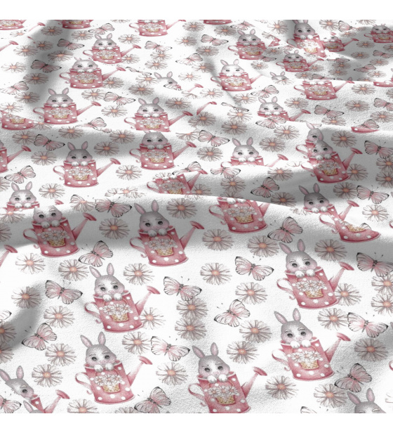 Bavlněné látky, metráž. Králičí na Bílém 