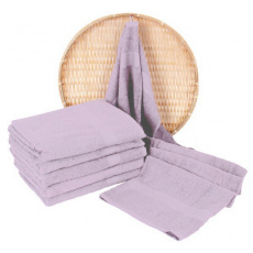 Lawendowy ręcznik kąpielowy Frotte - 70x140 cm
