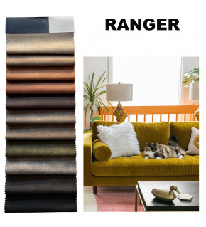 Wzornik tkanin obiciowych Ekoskóra Ranger