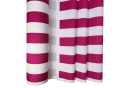 Tkanina zewnętrzna na leżaki i hamaki ogrodowe, kolor biało-amarantowy, 5 cm