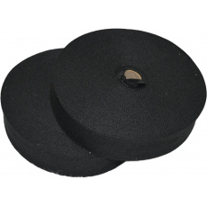Lamówka poliestrowa czarna, 30mm Lamówka poliestrowa czarna, 30mm
