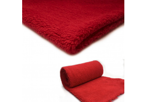 Minky Baranek kolor Czerwony