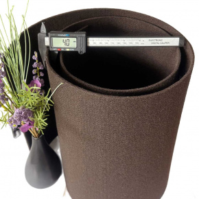 Filc techniczny 4 mm kolor Brązowy, szerokość 155 cm 