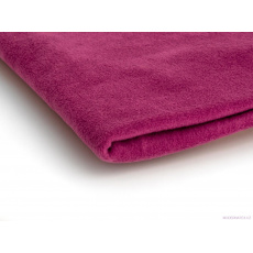 Tkanina Microfleece w kolorze ciemnego różu Tkanina Microfleece w kolorze ciemnego różu