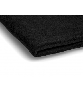 Tkanina Microfleece kolor Czarny