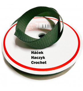 Taśma rzep (Haczyk) - Khaki 25 mm x 25 m