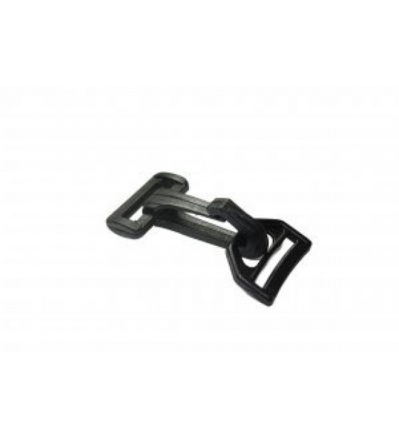 Karabińczyk plastikowy 25 mm