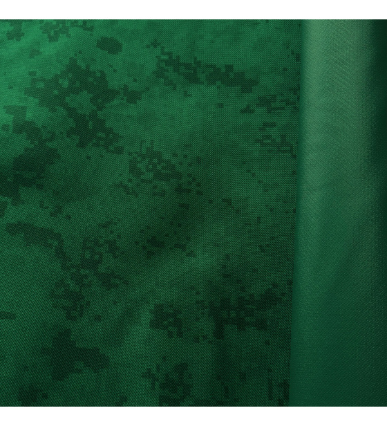 Tkanina wodoodporna KODURA 600x300 wzór Pixel zielony