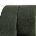 Taśma rzep (komplet) - Khaki 100 mm x 25 m