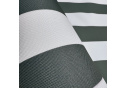 Vonkajšia látka na záhradné lehátka a hojdacie siete farba bielo-grafitová, 5 cm