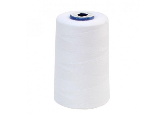 Šicí nitě VIGA 80 do overloků 5000m barva bílá 1630