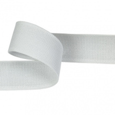 Taśma rzep elastyczna (komplet) - Biała 25 mm x 25 m Taśma rzep elastyczna (komplet) - Biała 25 mm x 25 m