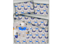 Dětské bavlněná látka metráž vzor Kapitán
