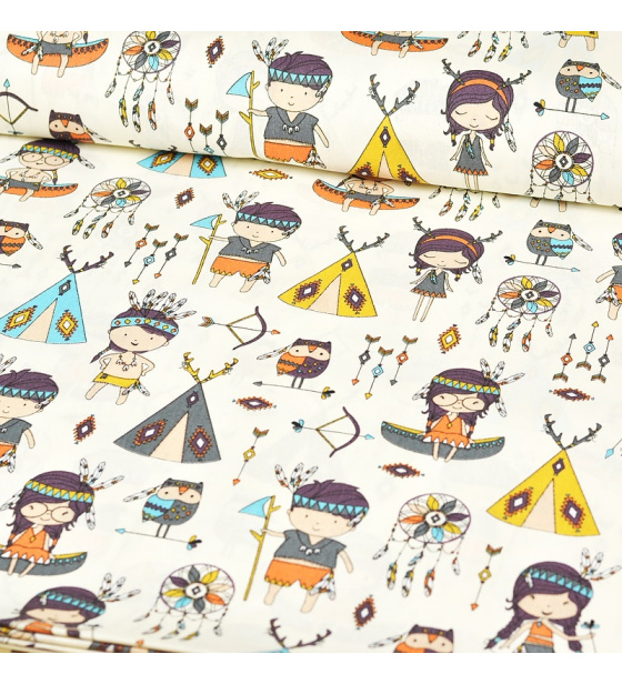 Świąteczna tkanina bawełniana wzór 008