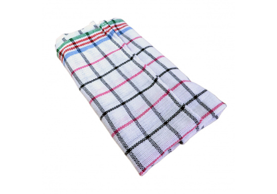 Kuchyňská utěrka 1 ks Kostička Černá, 65x48 cm