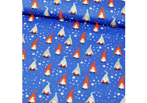 Tkanina bawełniana wzór wesołe krasnale Tkanina bawełniana wzór wesołe krasnale